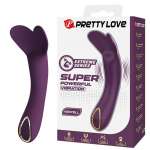 PRETTY LOVE - KENYELL RECHARGEABLE VIBRATOR 10 FUNCTIONS PURPLE
