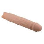 PRETTY LOVE - KESSLER REALISTIC VIBRATING DILDO WITH 10 VIBRATION MODES AND 10 THROWS, 22 CM NATURAL