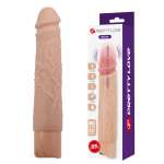 PRETTY LOVE - KESSLER REALISTIC VIBRATING DILDO WITH 10 VIBRATION MODES AND 10 THROWS, 22 CM NATURAL