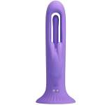 PRETTY LOVE - KILLMOULIS RABBIT VIBRATOR 12 VIBRATION MODES PURPLE