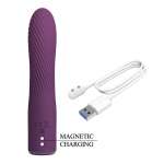 PRETTY LOVE - KISSELL RECHARGEABLE VIBRATOR 10 FUNCTIONS PURPLE