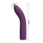 PRETTY LOVE - KISSELL RECHARGEABLE VIBRATOR 10 FUNCTIONS PURPLE