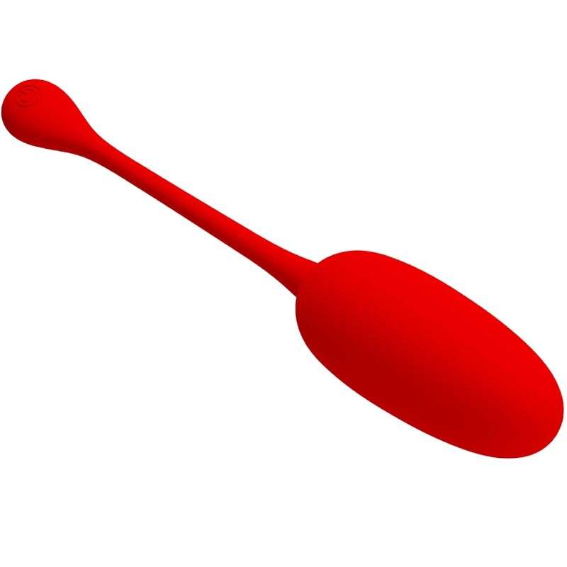 PRETTY LOVE - KNUCKER RED RECHARGEABLE VIBRATING EGG PRETTY LOVE - KNUCKER RED RECHARGEABLE VIBRATING EGG