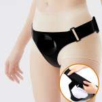 PRETTY LOVE - KYTON UNIVERSAL HARNESS BRIEFS WITH SQUIRTING DILDO 19 CM MULATO