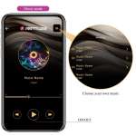 PRETTY LOVE - LEVIATHAN APP CONTROLLED VIBRATOR PURPLE