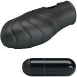 PRETTY LOVE - LICH SILICONE FINGER VIBRATOR BLACK