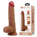 PRETTY LOVE - LISLE REALISTIC DILDO WITH SUCTION CUP 20.6 CM -Ø- 4.2 CM