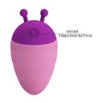 PRETTY LOVE - LITTLE BEE RECHARGEABLE CLITORAL STIMULATOR 7 MODES PURPLE-PINK
