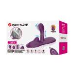 PRETTY LOVE - LUKA SIT-DOWN VIBRATOR WITH HEAT EFFECT AND REMOTE CONTROL
