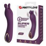 PRETTY LOVE - LUNAO RECHARGEABLE VIBRATOR 10 FUNCTIONS PURPLE
