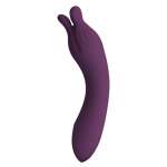 PRETTY LOVE - LUNAO RECHARGEABLE VIBRATOR 10 FUNCTIONS PURPLE