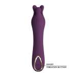 PRETTY LOVE - LUNAO RECHARGEABLE VIBRATOR 10 FUNCTIONS PURPLE