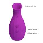 PRETTY LOVE - MAGIC BOTTLE RECHARGEABLE CLITORAL SUCTION STIMULATOR PURPLE
