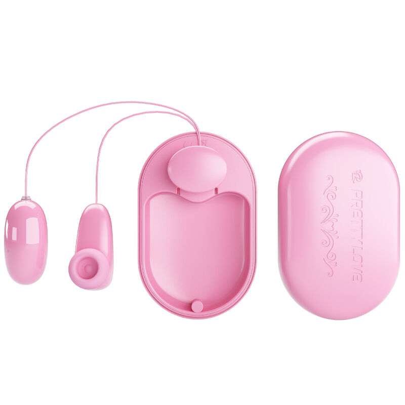 PRETTY LOVE - MAGIC BOX VIBRATING BULLET & PINK STIMULATOR PRETTY LOVE - MAGIC BOX VIBRATING BULLET & PINK STIMULATOR
