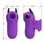 PRETTY LOVE - MAGIC DEVIL PURPLE RECHARGEABLE FINGER STIMULATOR