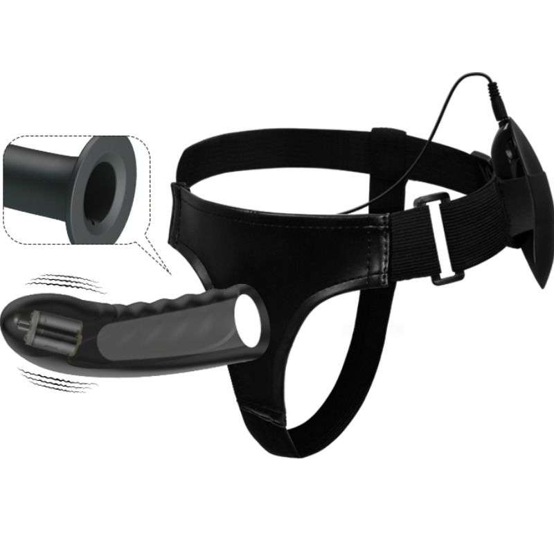 PRETTY LOVE - MARVIN STRAP ON WITH VIBRATION AND HOLLOW DILDO PRETTY LOVE - MARVIN STRAP ON WITH VIBRATION AND HOLLOW DILDO