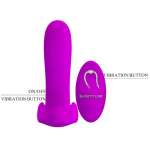 PRETTY LOVE - MASSAGER & VIBRATOR 12 VIBRATIONS REMOTE CONTROL PURPLE