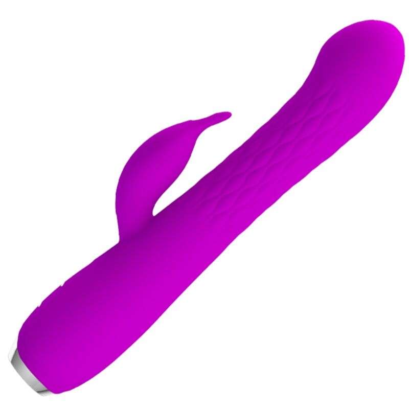 PRETTY LOVE - MOLLY VIBRATOR WITH RECHARGEABLE ROTATION PRETTY LOVE - MOLLY VIBRATOR WITH RECHARGEABLE ROTATION