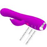 PRETTY LOVE - MOLLY VIBRATOR WITH RECHARGEABLE ROTATION