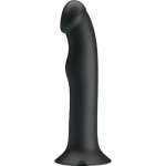 PRETTY LOVE - MURRAY BLACK CLITORAL VIBRATOR AND SUCKER