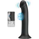 PRETTY LOVE - MURRAY BLACK CLITORAL VIBRATOR AND SUCKER