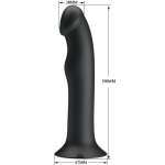 PRETTY LOVE - MURRAY BLACK CLITORAL VIBRATOR AND SUCKER
