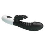 PRETTY LOVE - NAUGHTY BUNNY 30 FUNCTION RABBIT VIBRATOR BLACK