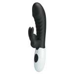 PRETTY LOVE - NAUGHTY BUNNY 30 FUNCTION RABBIT VIBRATOR BLACK