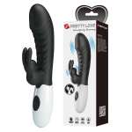 PRETTY LOVE - NAUGHTY BUNNY 30 FUNCTION RABBIT VIBRATOR BLACK