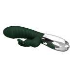PRETTY LOVE - NAUGHTY BUNNY RABBIT VIBRATOR 30 FUNCTIONS USB RECHARGEABLE GREEN