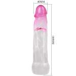 PRETTY LOVE - NERON REALISTIC 6 CM ENLARGEMENT SHEATH FOR  PENIS PINK
