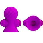 PRETTY LOVE - NIPPLE STIMULATORS 12M LILAC VIBRATION