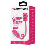 PRETTY LOVE - OLSON RECHARGEABLE BULLET VIBRATOR WITH WIRED CONTROLLER PINK