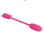 PRETTY LOVE - OLSON RECHARGEABLE BULLET VIBRATOR WITH WIRED CONTROLLER PINK