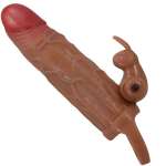 PRETTY LOVE - OSMAR PENIS SLEEVE + VIBRATING CLITORIS STIMULATOR