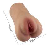 PRETTY LOVE - OTTILIE REALISTIC SILICONE VAGINA MASTURBATOR, COMPACT, NATURAL