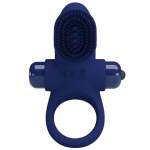 PRETTY LOVE - PALLE RING WITH VIBRATION BLUE