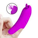 PRETTY LOVE - PETERSON HONEY FINGER RECHARGEABLE FINGER VIBRATOR PURPLE