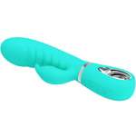 PRETTY LOVE - PRESCOTT MULTIFUNCTION G-SPOT VIBRATOR AQUA GREEN