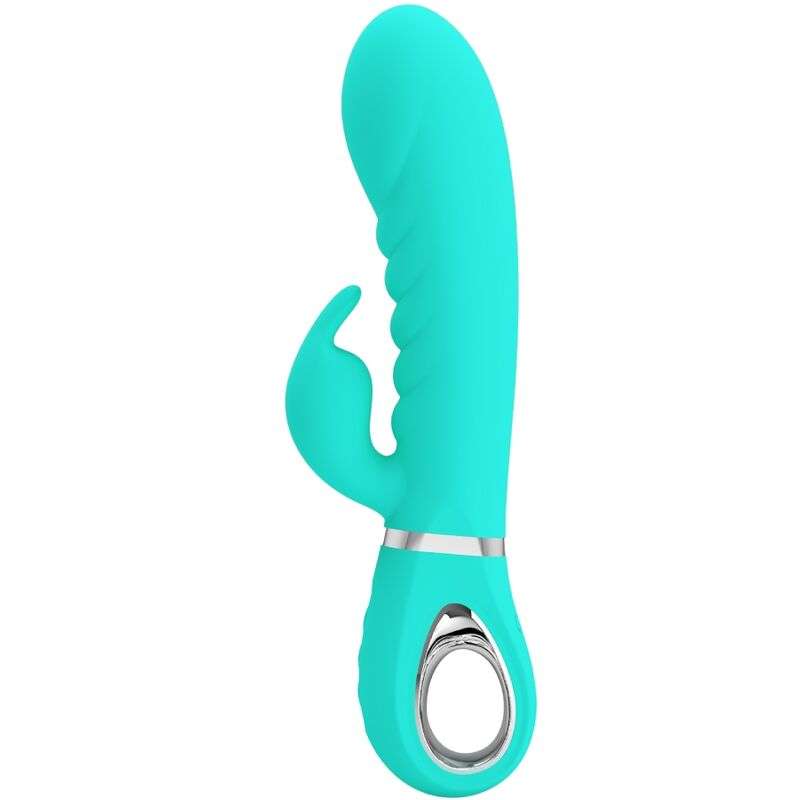 PRETTY LOVE - PRESCOTT MULTIFUNCTION G-SPOT VIBRATOR AQUA GREEN PRETTY LOVE - PRESCOTT MULTIFUNCTION G-SPOT VIBRATOR AQUA GREEN