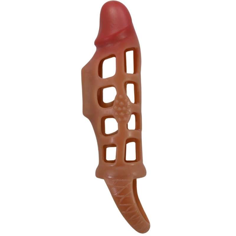 PRETTY LOVE - PRESTON VIBRATING PENIS SLEEVE 18 CM PRETTY LOVE - PRESTON VIBRATING PENIS SLEEVE 18 CM