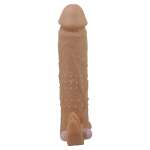 PRETTY LOVE - QUILLON PENIS SLEEVE WITH CLITORAL STIMULATOR AND VIBRATION