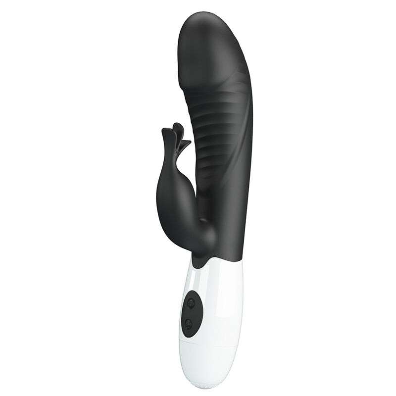 PRETTY LOVE - RASMUSSEN 30 FUNCTION RABBIT VIBRATOR BLACK