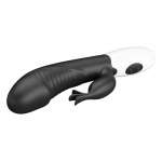 PRETTY LOVE - RASMUSSEN 30 FUNCTION RABBIT VIBRATOR BLACK