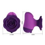 PRETTY LOVE - RECHARGEABLE CLITORAL STIMULATOR 7 MODES PURPLE