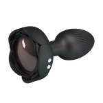 PRETTY LOVE - RECHARGEABLE VIBRATING ANAL PLUG 10 MODES BLACK