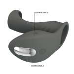 PRETTY LOVE - RECHARGEABLE VIBRATING RING WITH DUAL STIMULATOR