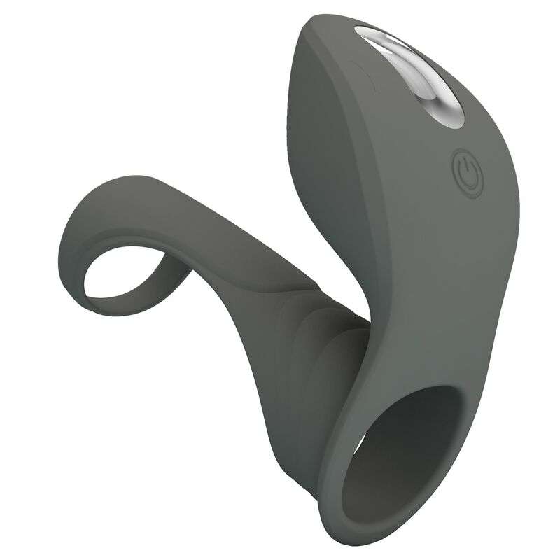 PRETTY LOVE - RECHARGEABLE VIBRATING RING WITH DUAL STIMULATOR PRETTY LOVE - RECHARGEABLE VIBRATING RING WITH DUAL STIMULATOR