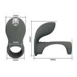 PRETTY LOVE - RECHARGEABLE VIBRATING RING WITH DUAL STIMULATOR
