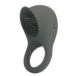 PRETTY LOVE - RECHARGEABLE VIBRATING RING WITH ORAL STIMULATION